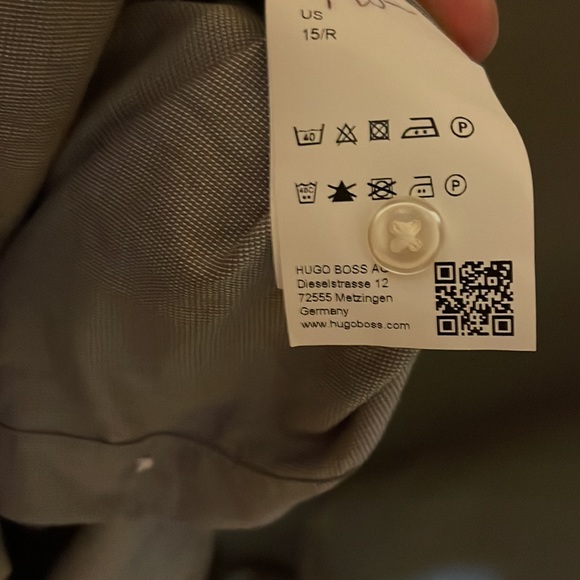 BOSS HUGO BOSS Button Up 15 32/33 - Picture 5 of 5